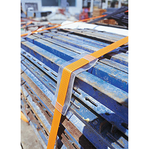 PU-Schutzplatte, für Gurtbreiten bis 50 mm, BxT 300x100 mm, VE 10 Stück