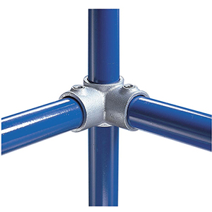 90 Grad Eckverbinder mit Durchgang