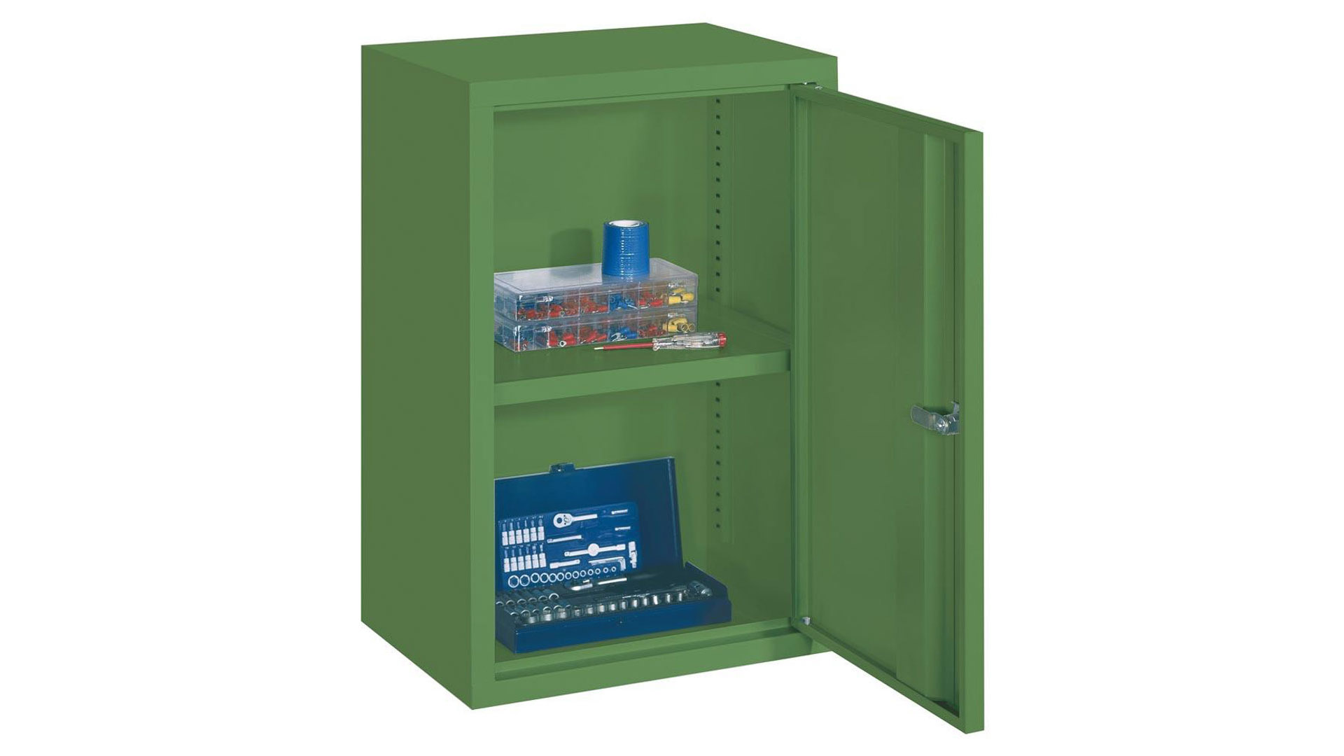 Hängeschrank aus Stahl