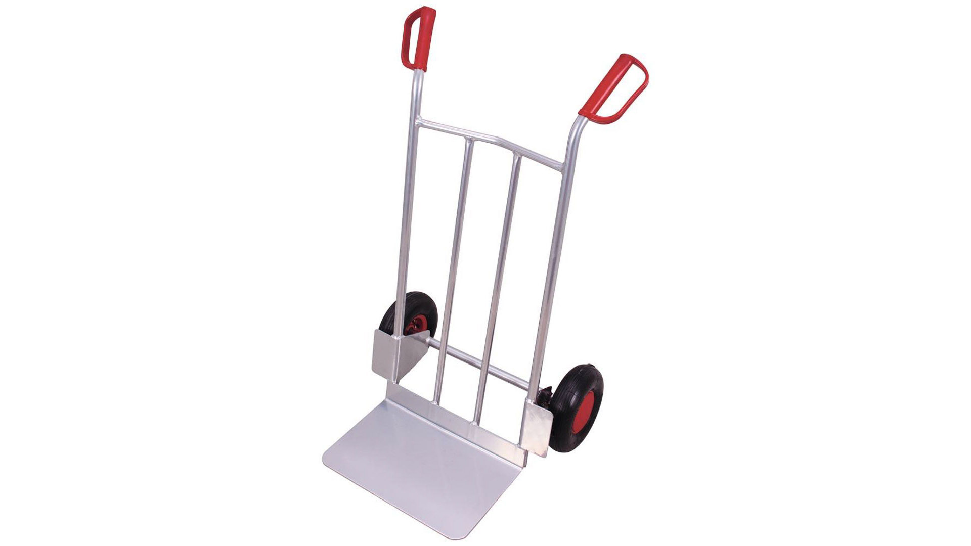 Sackkarre, Alukarre - 200 kg Traglast - Schaufel 480 x 300 mm - Luftbereifung