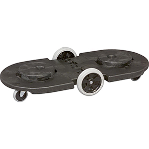 Doppelfahrwagen, Polyethylen/Metall