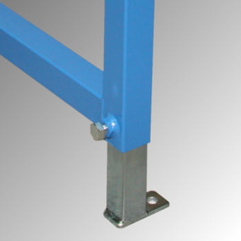 Ständer für 900 mm Schwerlastrollenbahn - (H) 330 - 395 mm