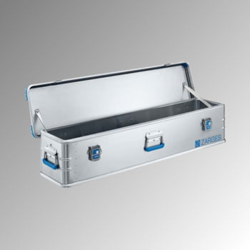 Zarges Eurobox, Lagerbox, Alu Kiste - Aluminium - 63 l Volumen - 250x1200x300 mm