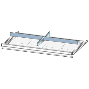 Schubladentrenner, Schubladenteiler, Einteilungsmaterial-Set