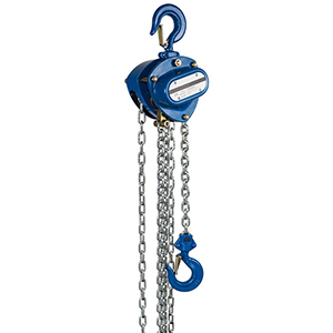 Stirnradflaschenzug Standard, Traglast 1000 kg, Lastketten-Durchm. 6 mm, 1-strängig