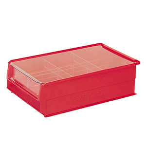 Etikett zu Sichtlagerkasten Gr. 6