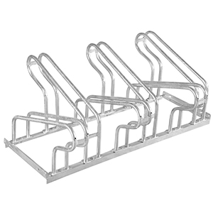 Fahrradständer - für 6 Fahrräder - Breite: 105 cm - verzinkt