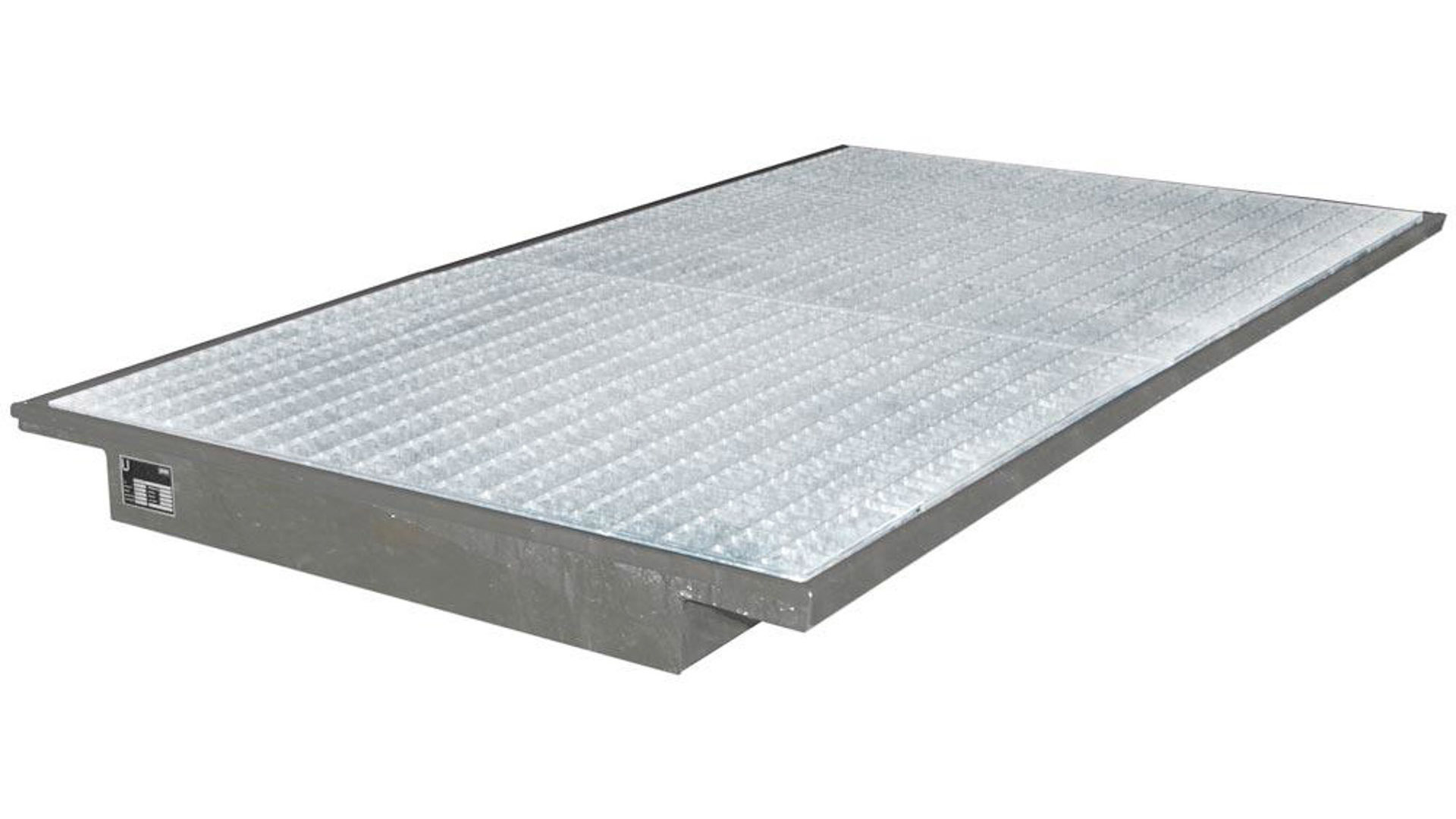 Regalwanne m. Gitterrost