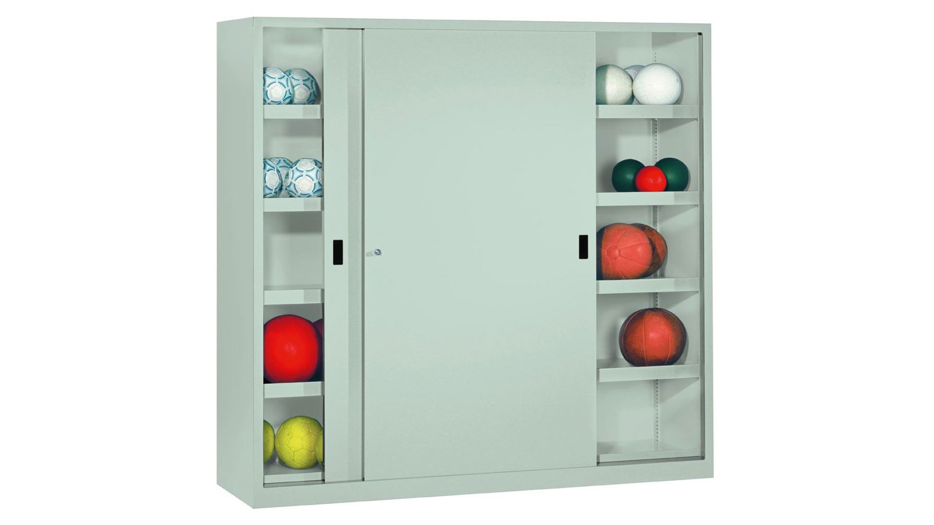 Schiebetürenschrank, Ballschrank
