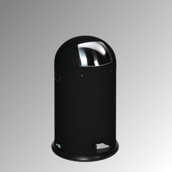 Mülleimer mit Einwurfklappe