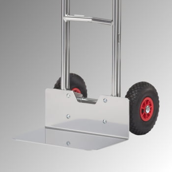 Fetra - Sackkarre, Alukarre - 200 kg - Schaufel 480 x 300 mm (BxT) - Luftbereifung