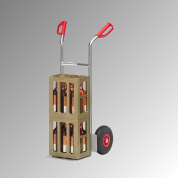 Fetra - Sackkarre, Alukarre - 150 kg - Schaufel 320 x 250 mm (BxT) - Luftbereifung