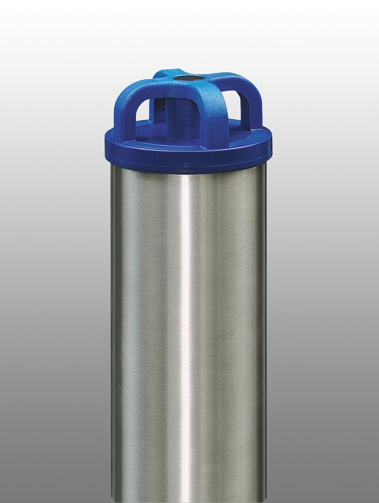 Sperrpfosten aus Edelstahl