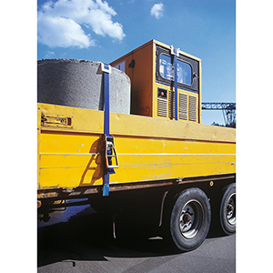 Einteiliger Zurrgurt, 2000 daN zul. Zugkraft in der Umreifung, Gurtbreite 35 mm, Länge 10 m, Farbe orange, 2 Streifen, VE 2 Stück