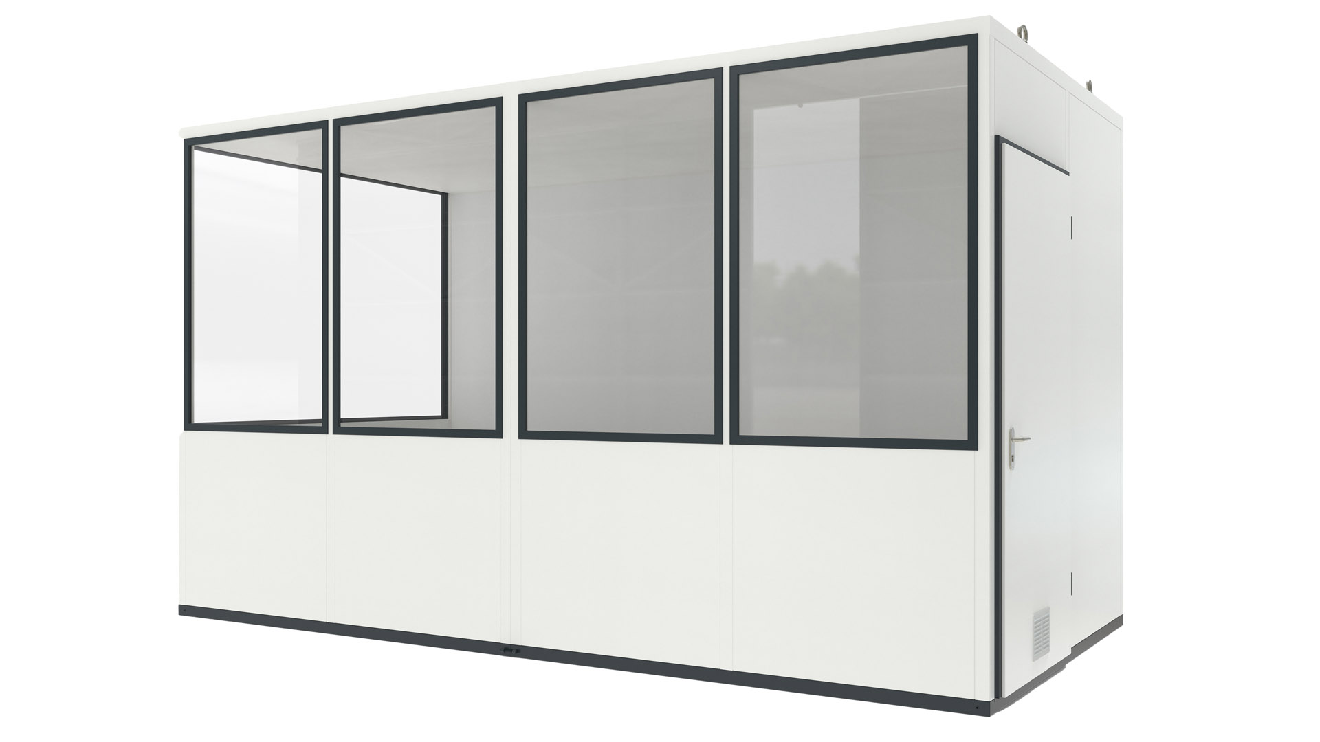 Hallenbüro, Bürocontainer, Mehrzweckraum