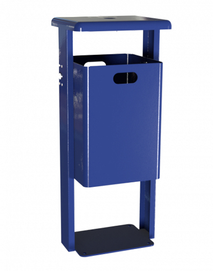 Stand-Abfallbehälter, rechteckig