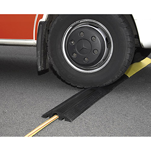 Kabelbrücke aus einer hochfesten Gummimischung