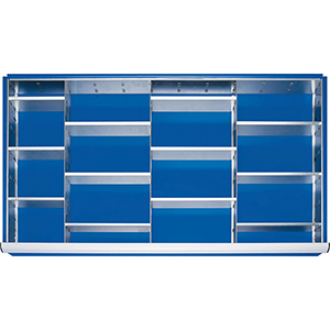 Einteilungssortiment für Schubladen