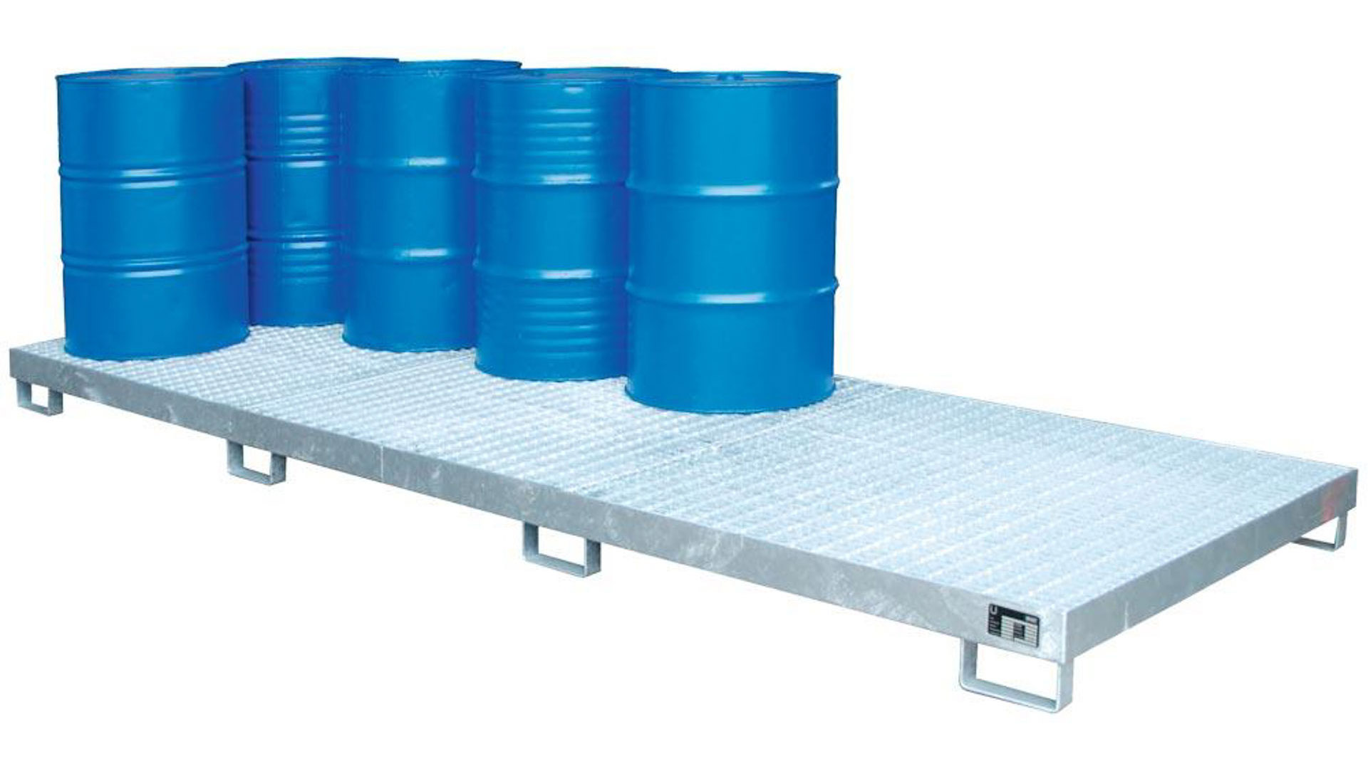 Auffangwanne aus 3 mm Stahlblech