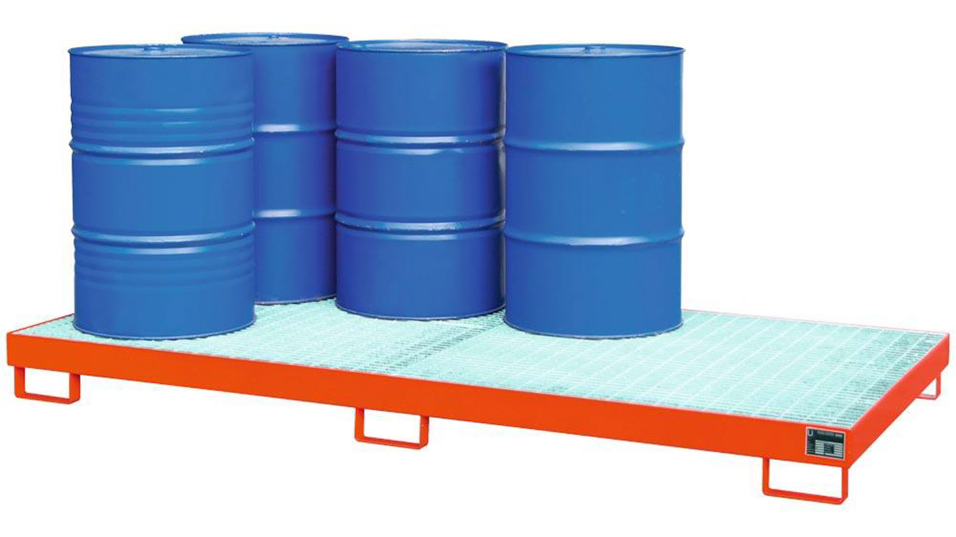 Auffangwanne aus 3 mm Stahlblech