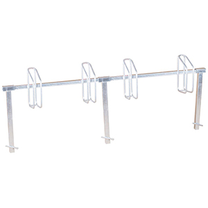 Fahrradständer - für 4 Fahrräder - Breite: 200 cm - verzinkt