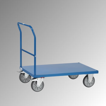 Fetra - Schiebebügelwagen mit Blechplattform