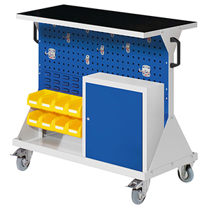 Lochplatte - Schlitzplatte, Werkstattwagen