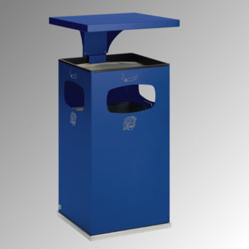 Kombi - Ascher mit Schutzdach für den Außenbereich