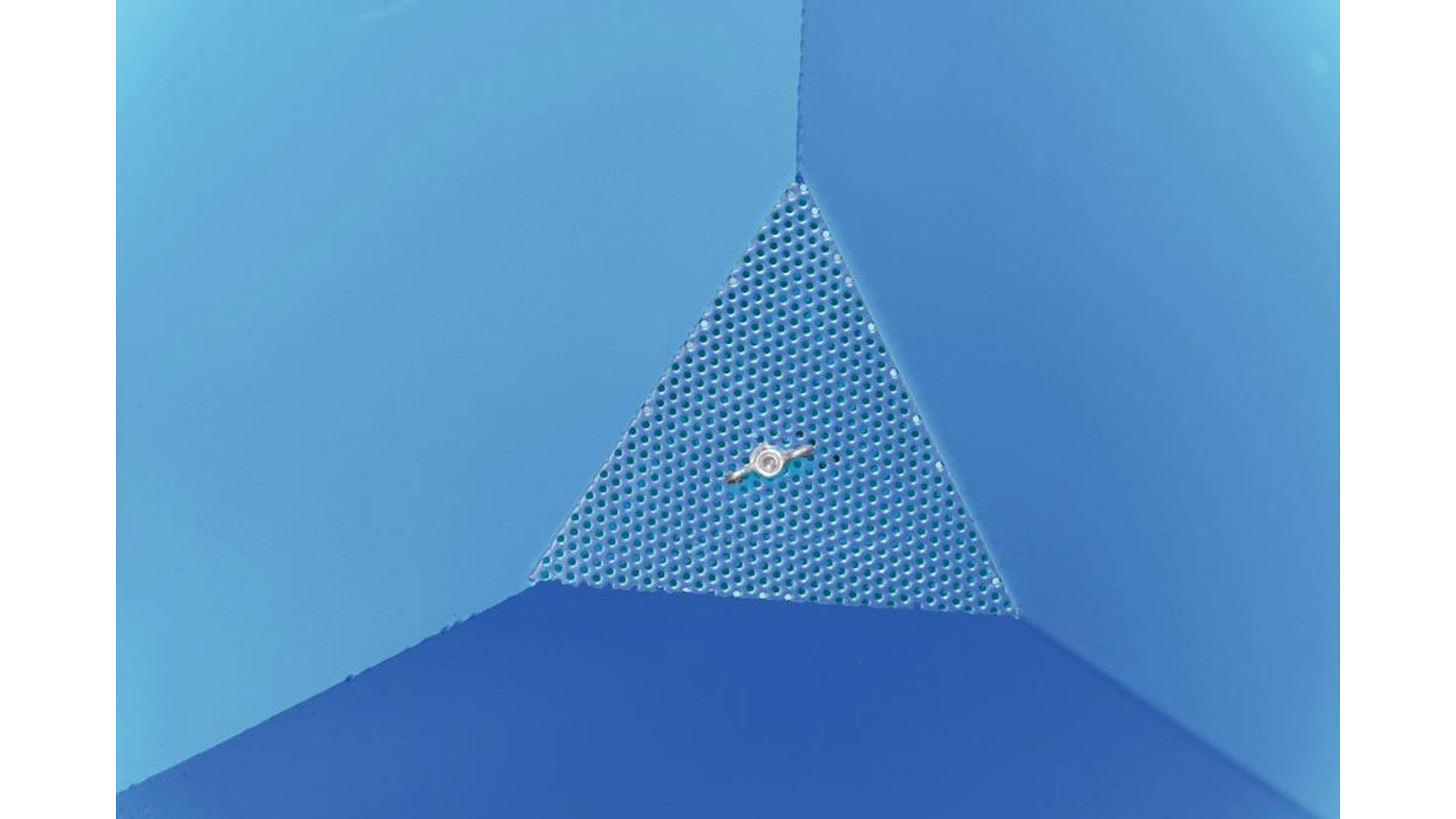 Kastenwagen - 400 l Volumen - Traglast 300 kg - Einfahrtaschen - Trennvorrichtung - lichtblau