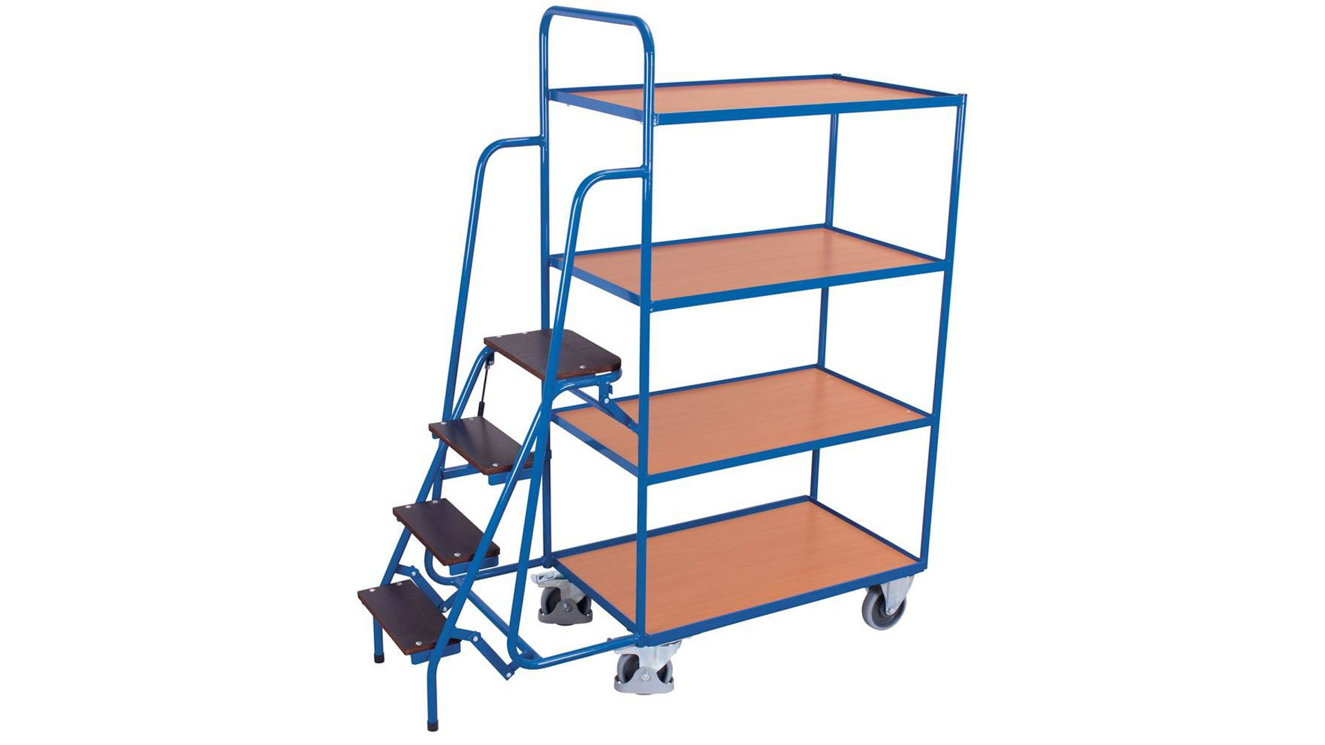 Kommissionierwagen mit Trittstufen