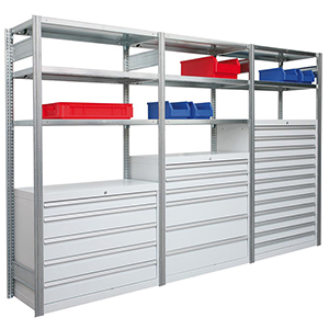 Schublade, BxT 900x400 mm, Nutzhöhe 190 mm, Fronthöhe 200 mm