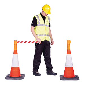 Warnkegelaufsatz für den Außenbereich