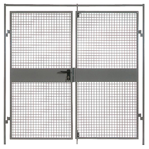 Doppel-Flügeltür für Trennwandschutzgitter