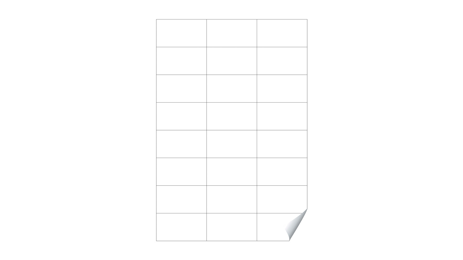 Einsteckschilder für Etikettenrahmen