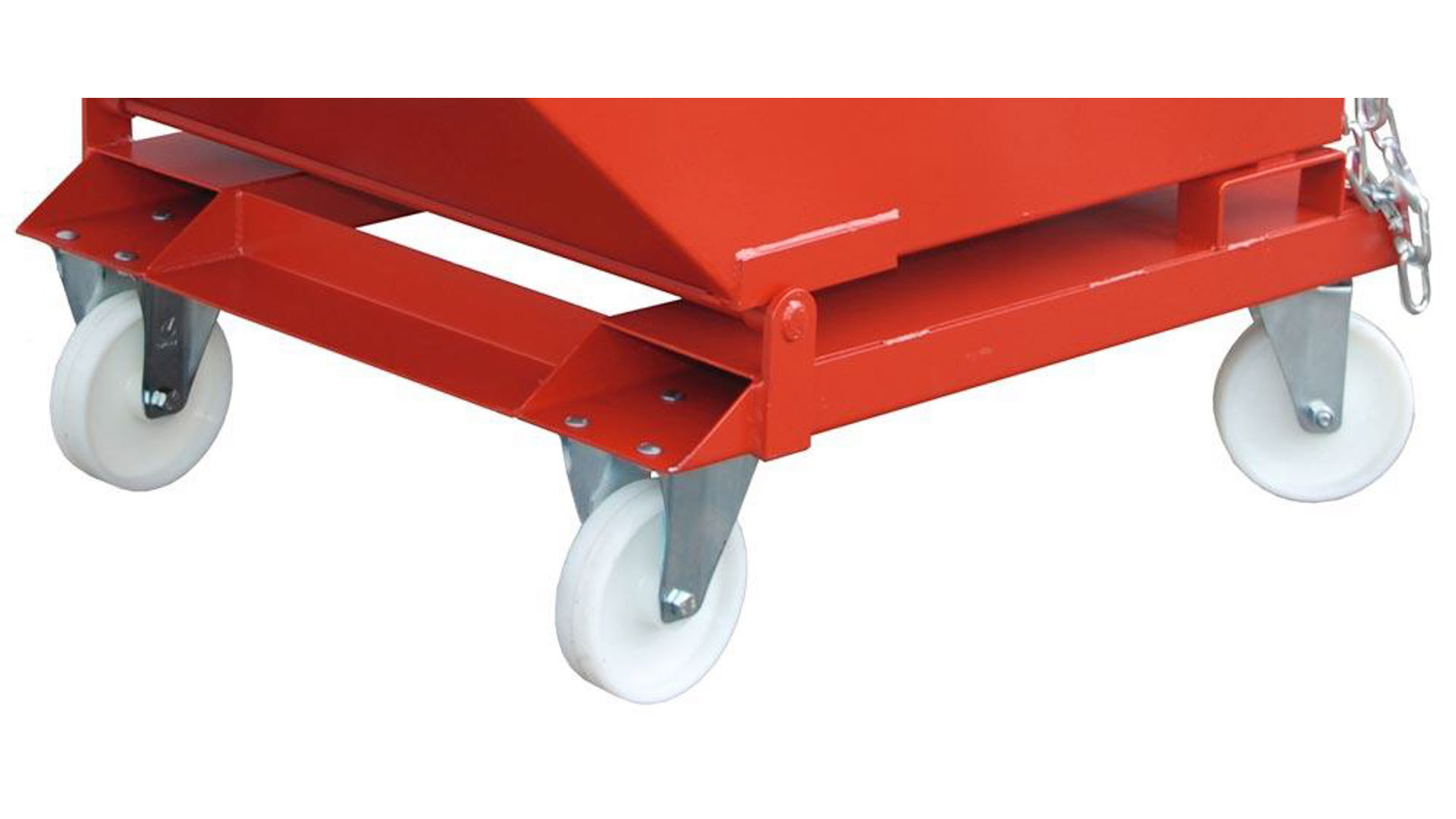 2 Lenk- und 2 Bockrollen aus Polyamid