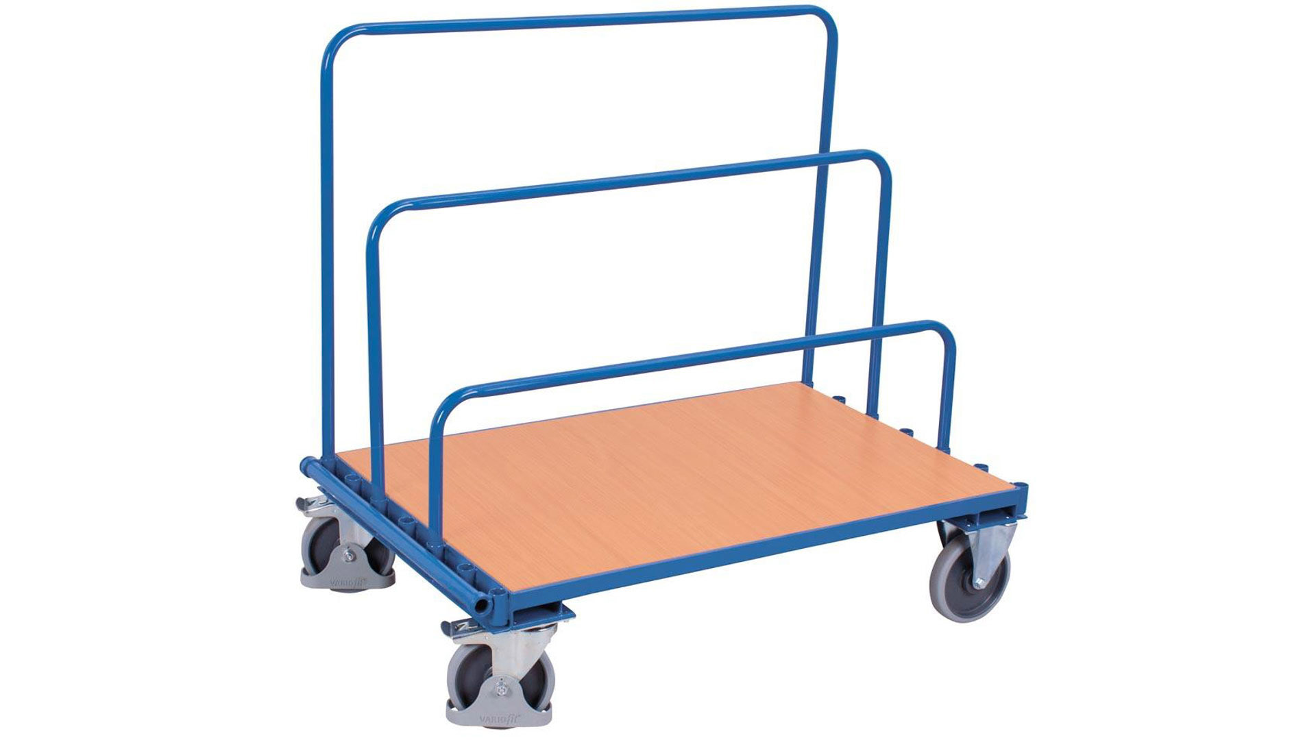 Plattenwagen - 1.200 kg Traglast - 800 x 1.600 mm Ladefläche - Vollgummireifen