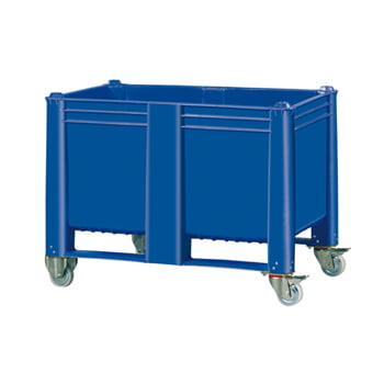 Palettenbox, lebensmittelecht - Wände und Boden geschlossen - Volumen 600 l