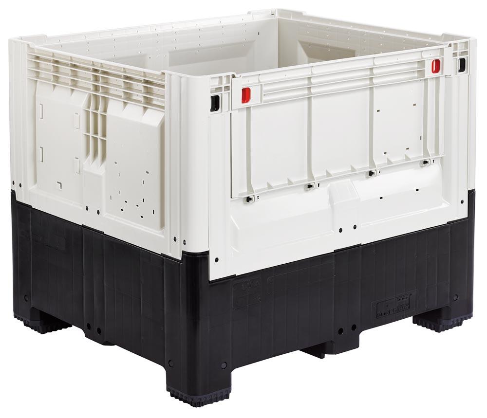 Palettenbox mit Füßen