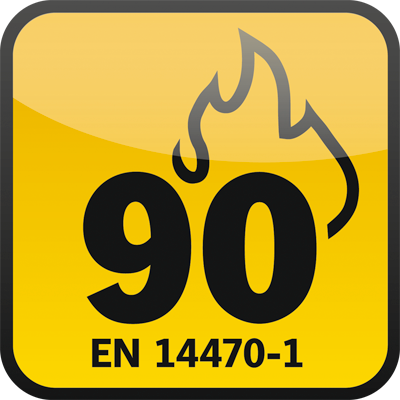 Akku-Ladeschrank, Typ 90, 4x Fachböden, 1 Bodenwanne, 2 Steckdosenleisten, BxTxH 599x615x1953 mm, Korpus RAL 7016 / Tür RAL 5010