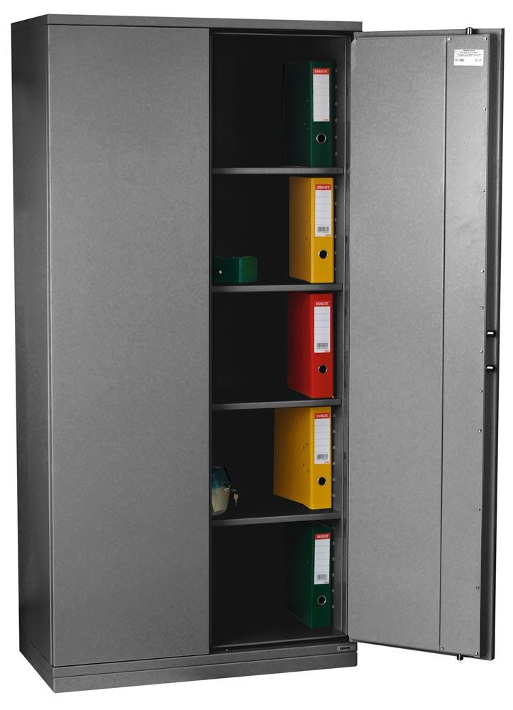 Aktenschrank mit Flügeltüren, Büroschrank, feuergeschützt