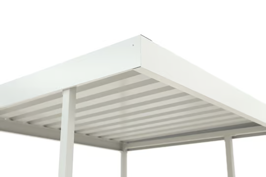 Fahrradunterstand, Überdachung, Modell Leipzig, einseitig, Grundeinheit, Rahmen RAL 9002, Profilblech RAL 9002, BxTxH 2250x2200x2350 mm