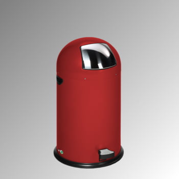 Mülleimer mit Einwurfklappe