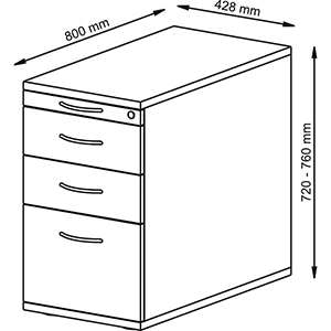 Bürocontainer, Standcontainer
