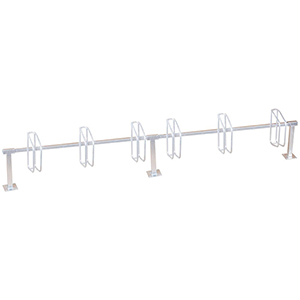 Fahrradständer - für 6 Fahrräder - Breite: 300 cm - verzinkt