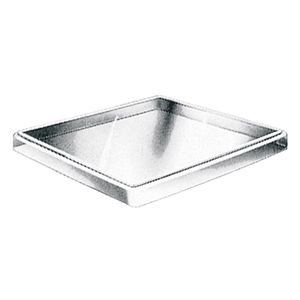 Deckel, Polystyrol, glasklar, für Einsatzkästen BxTxH 74x74x70 mm, VE 50 Stück