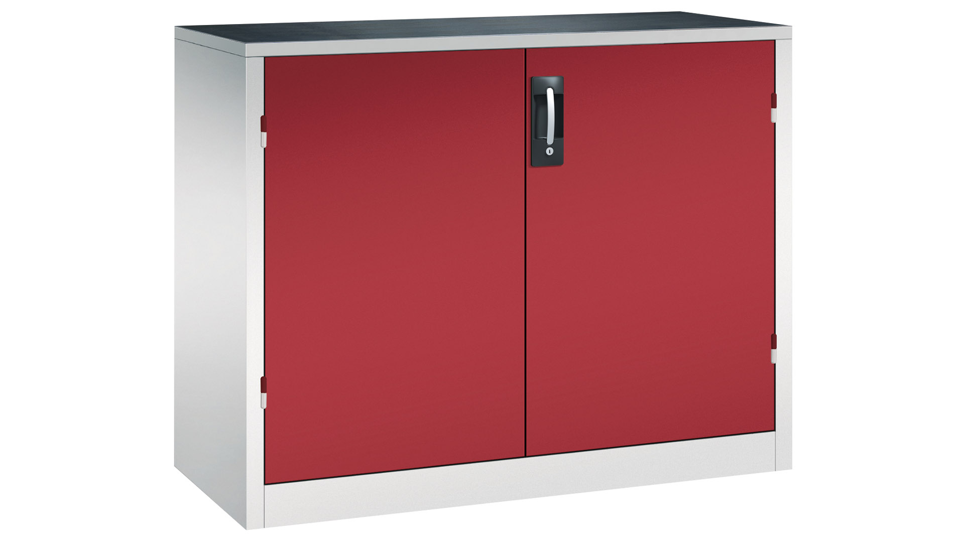 Beistellschrank, Flügeltüren, 2 Böden, BxTxH 930x500x1200 mm, Farbwahl