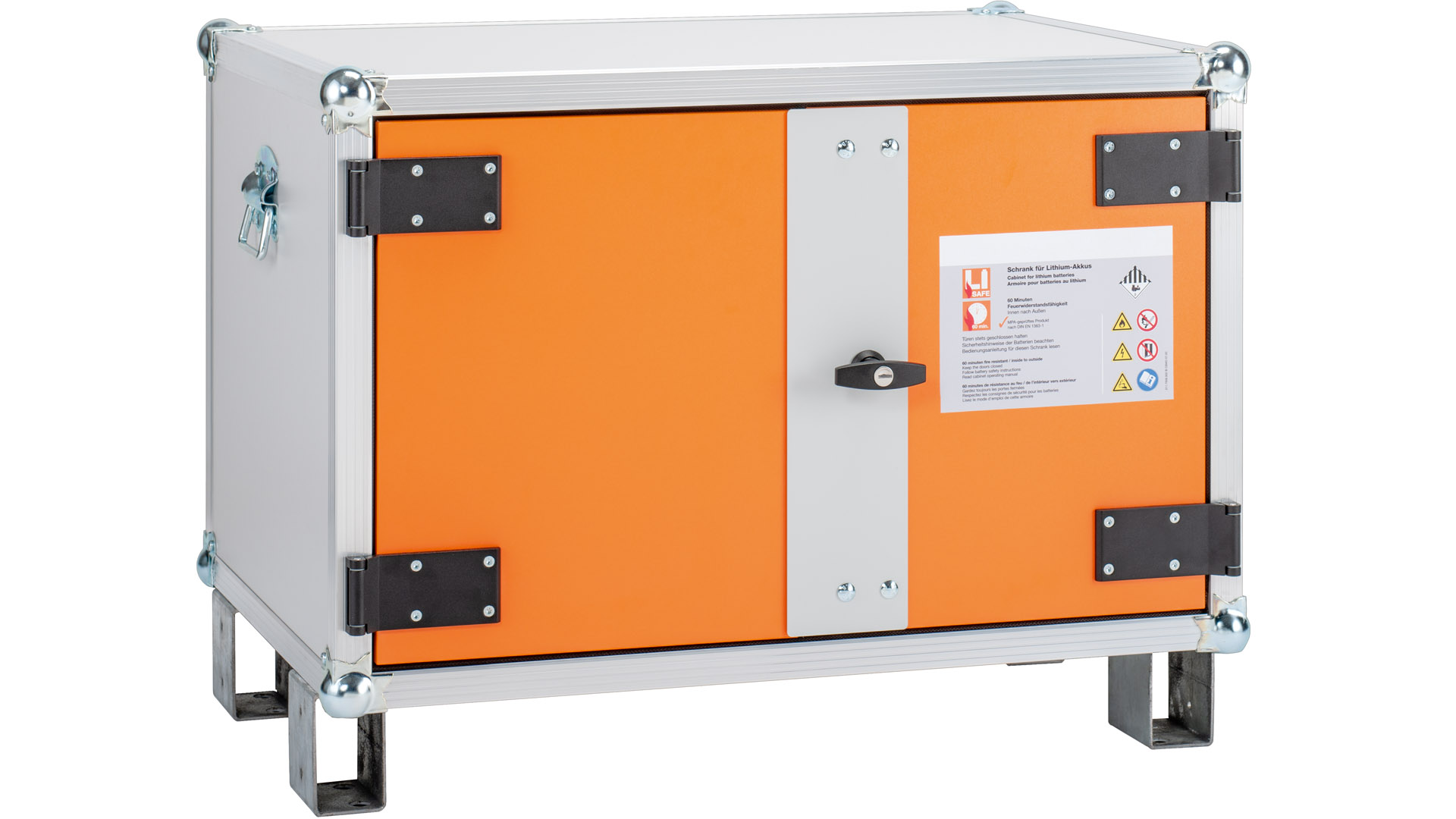 Akku-Ladeschrank, Breite 89 cm, Höhe 62 cm, Tiefe 66 cm