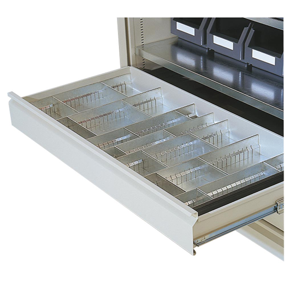 Schubladeneinteilung für Großraumschränke