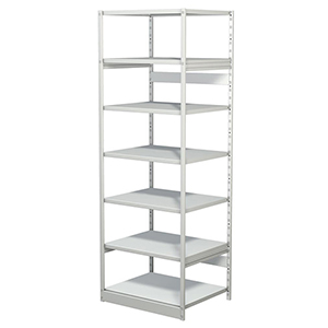 Aktenregal, Büroregal - Steckregal ohne Rückwand