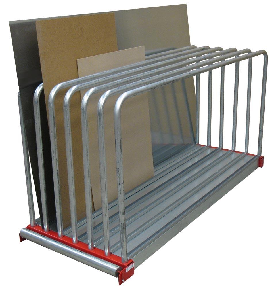 Plattenlager Regal, Vertikalregal